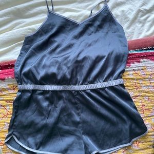 Silk aerie romper